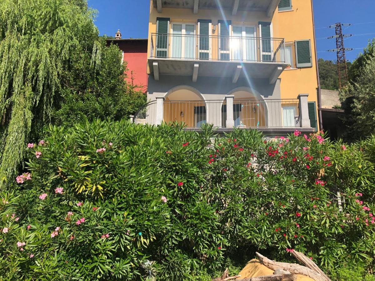 Cottage Il Cigno Con Accesso Al Lago - Como Lake デルヴィオ エクステリア 写真